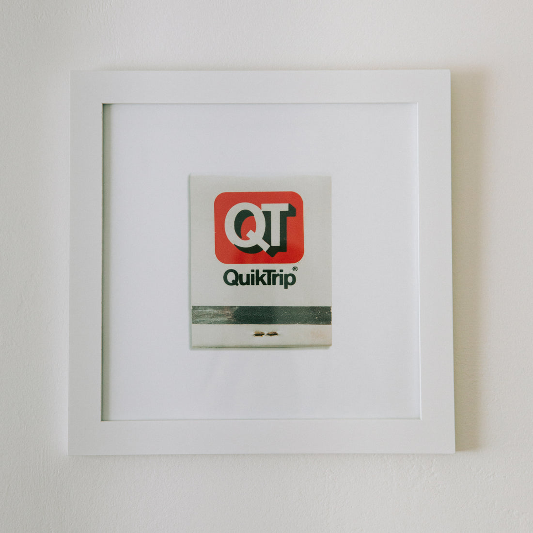 Vintage QT QuikTrip Matchbook Print