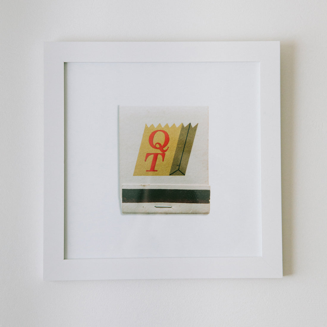 Vintage QT Bag Matchbook Print