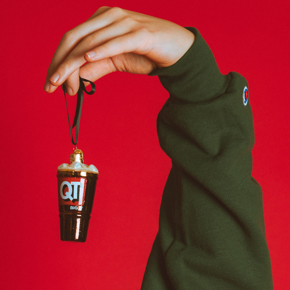 QT Big Q Christmas Ornament