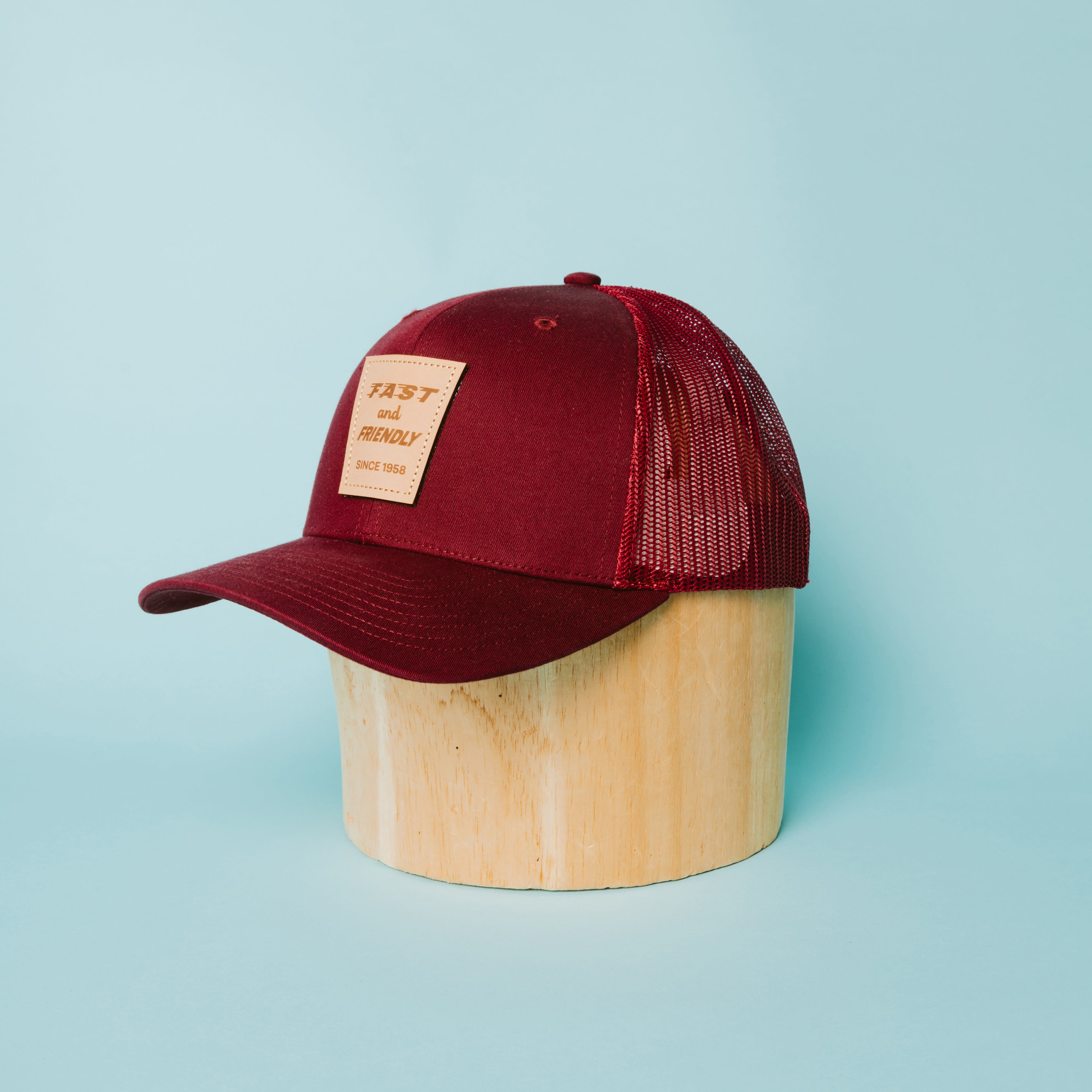 Quik-Trip Fast and Friendly Cardinal Richardson 112 Trucker Hat