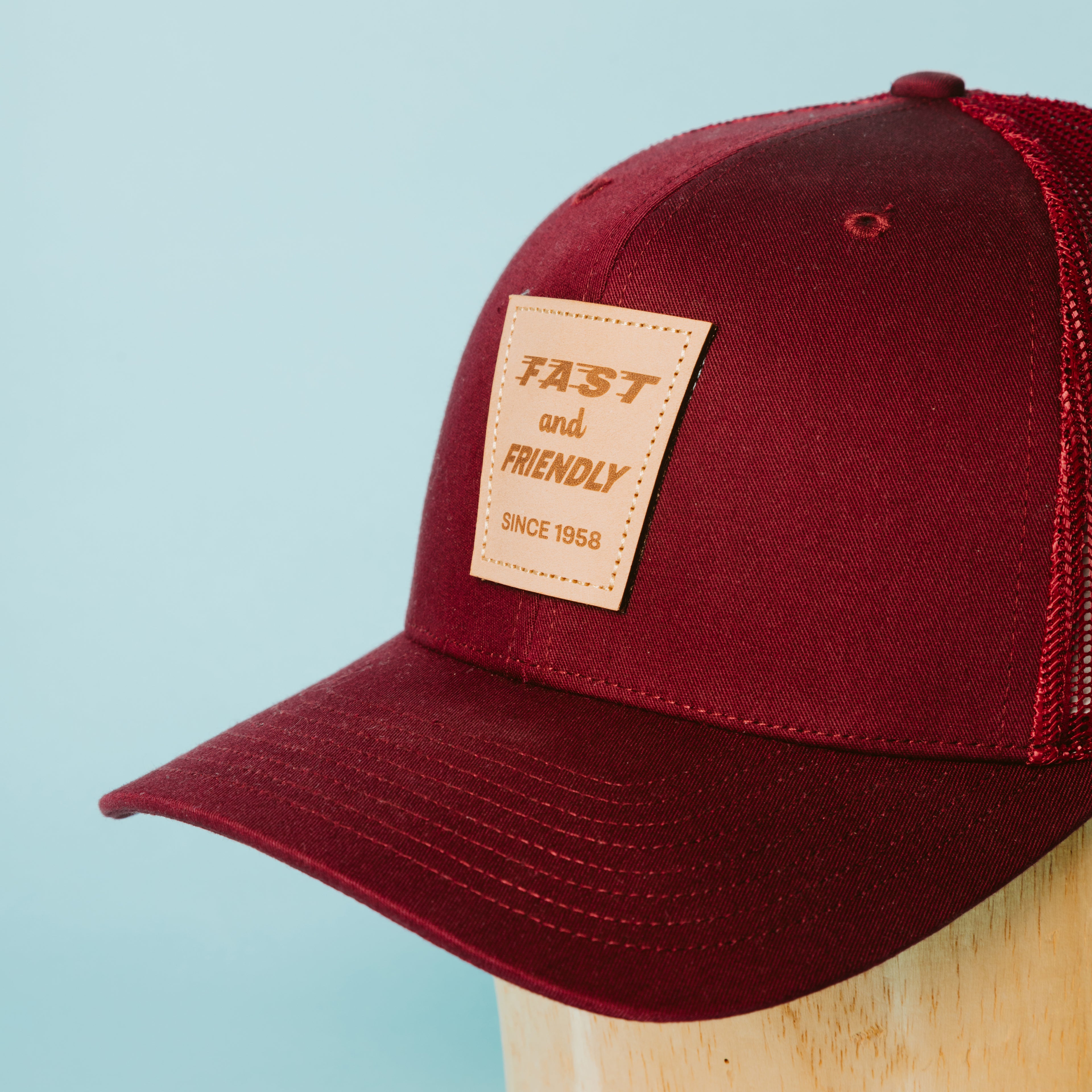 Quik-Trip Fast and Friendly Cardinal Richardson 112 Trucker Hat