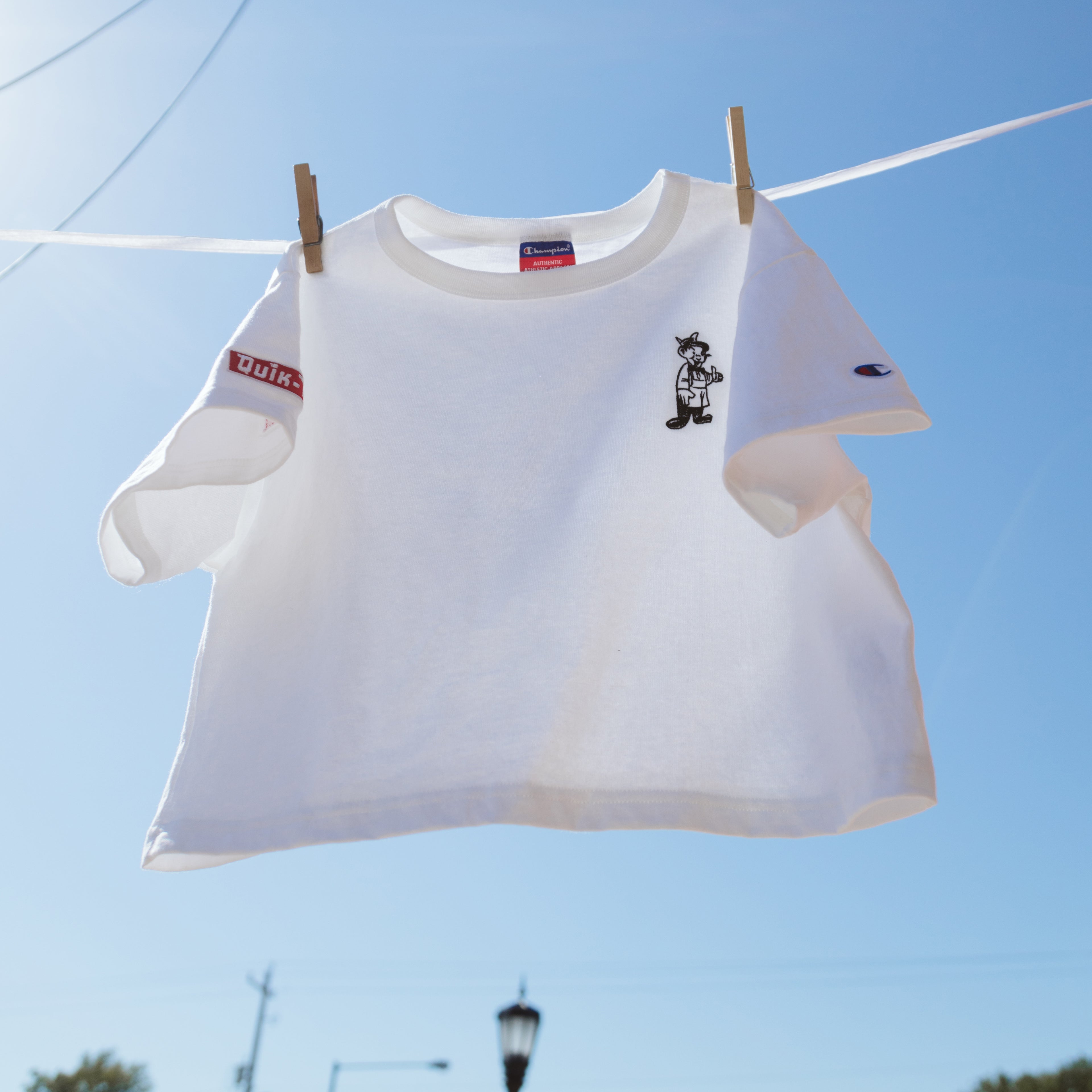 Mr. Quikie Champion Cropped T-Shirt
