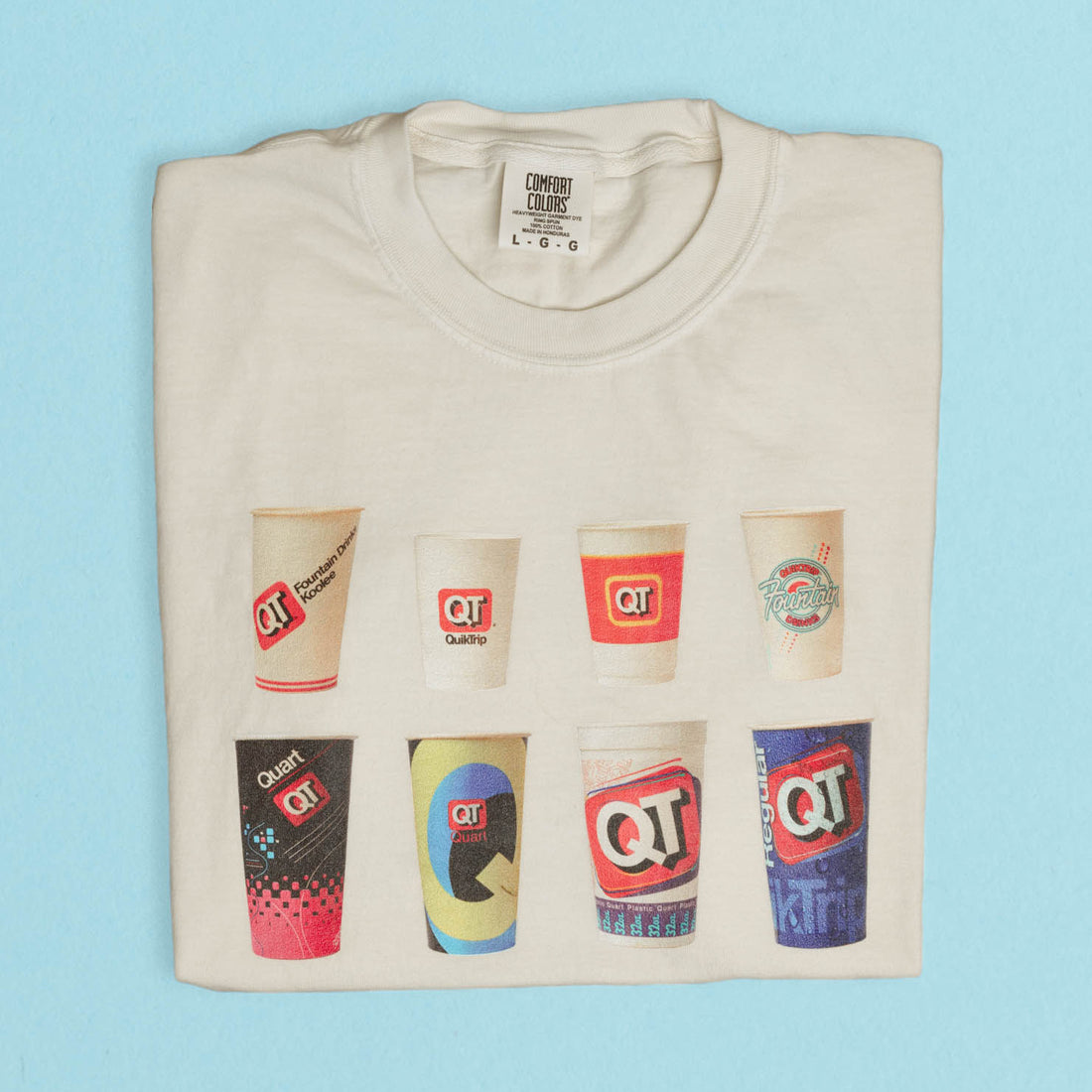 The Many Cups of QT Heavyweight T-Shirt