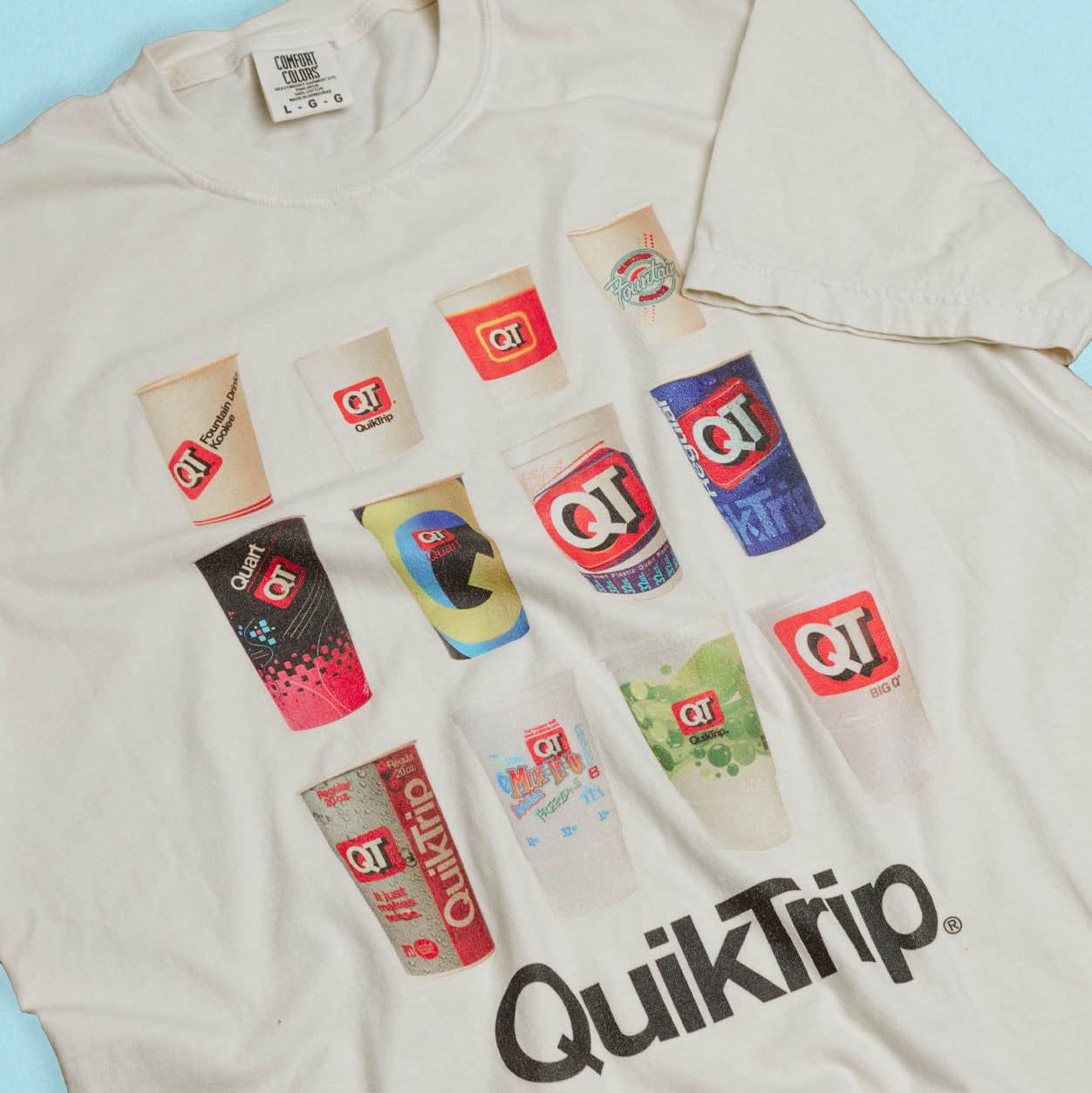 The Many Cups of QT Heavyweight T-Shirt