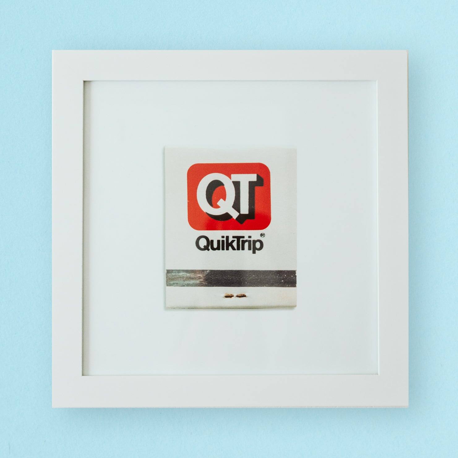 Vintage QT QuikTrip Matchbook Print