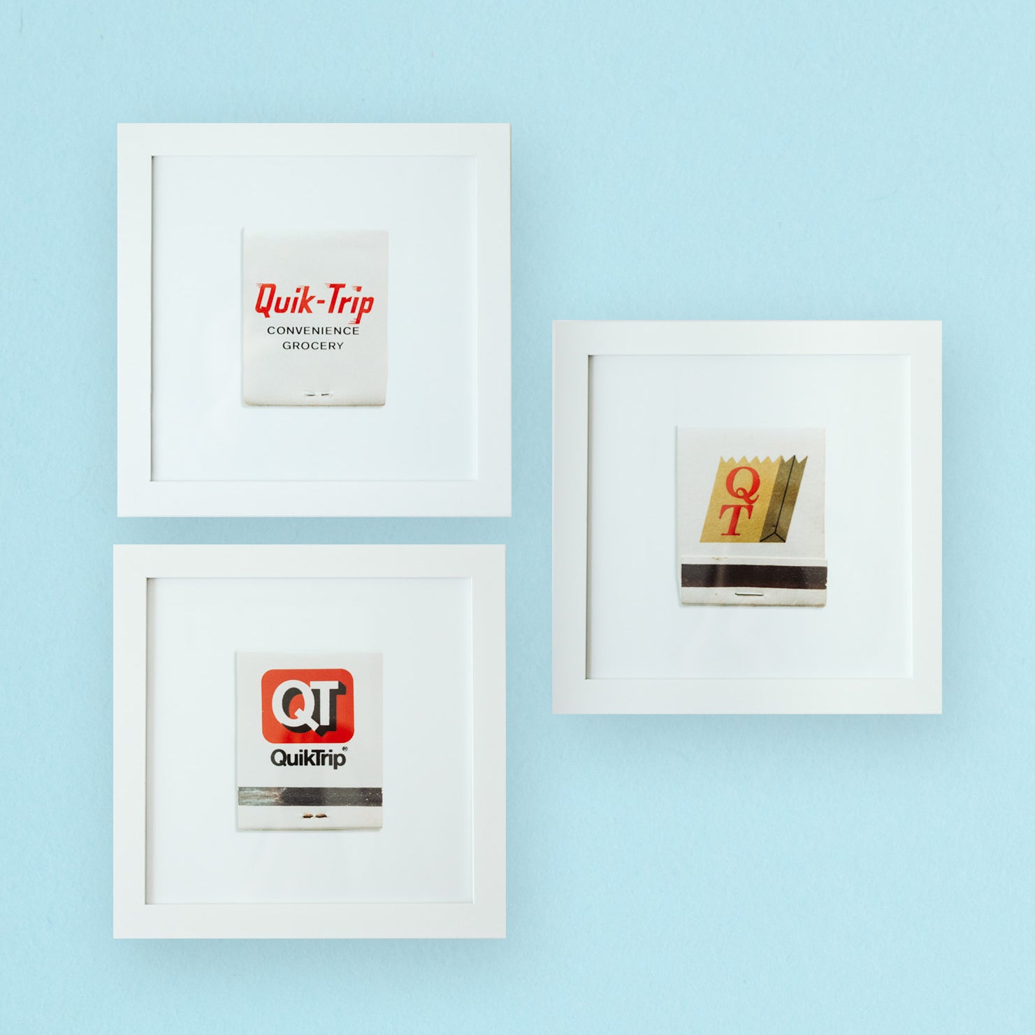 Vintage QT QuikTrip Matchbook Print
