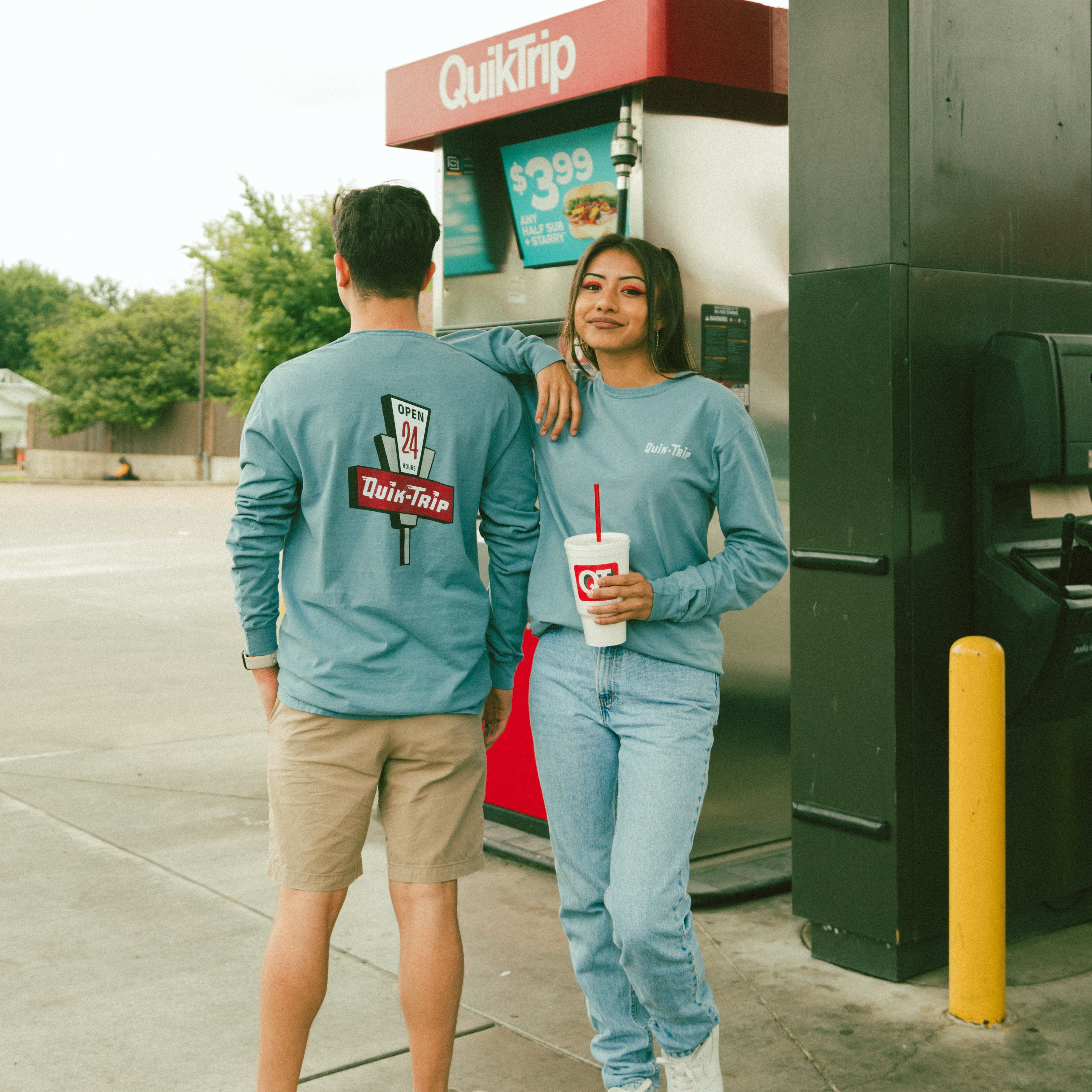 Quik-Trip 24 hours Long Sleeve T-Shirt