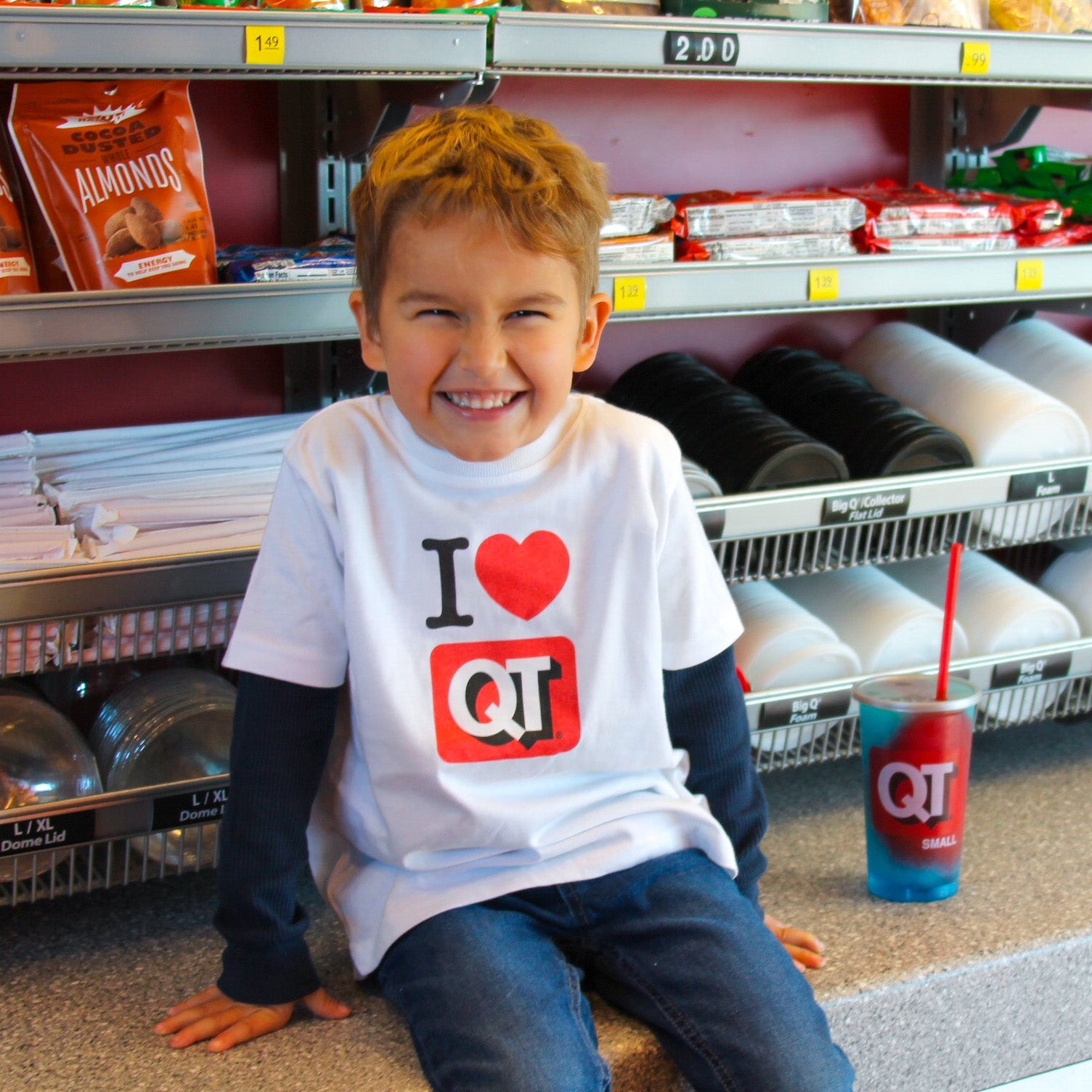 Youth I Heart QT Softstyle T-Shirt