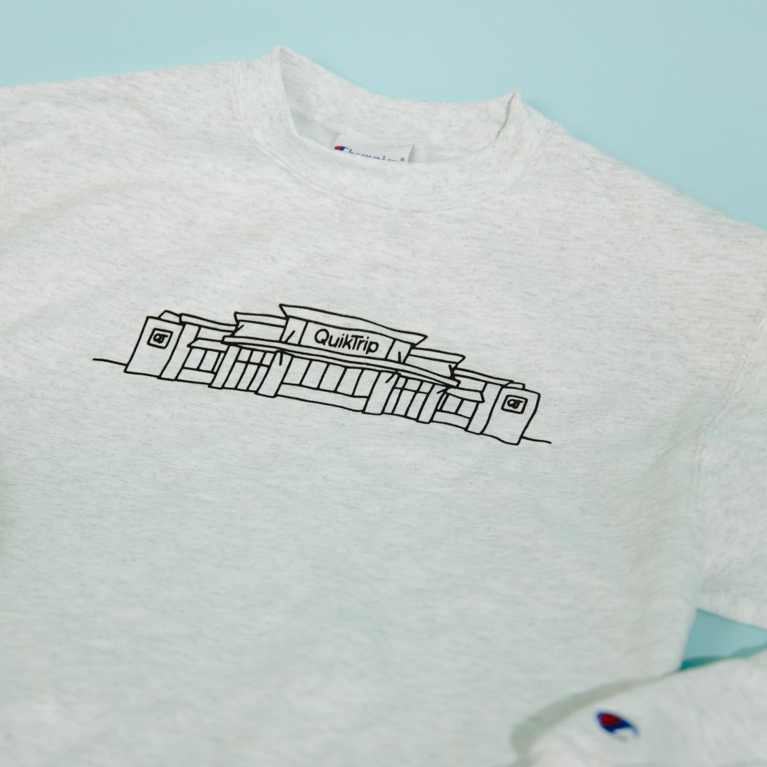 QuikTrip Gray Youth Crewneck Sweatshirt