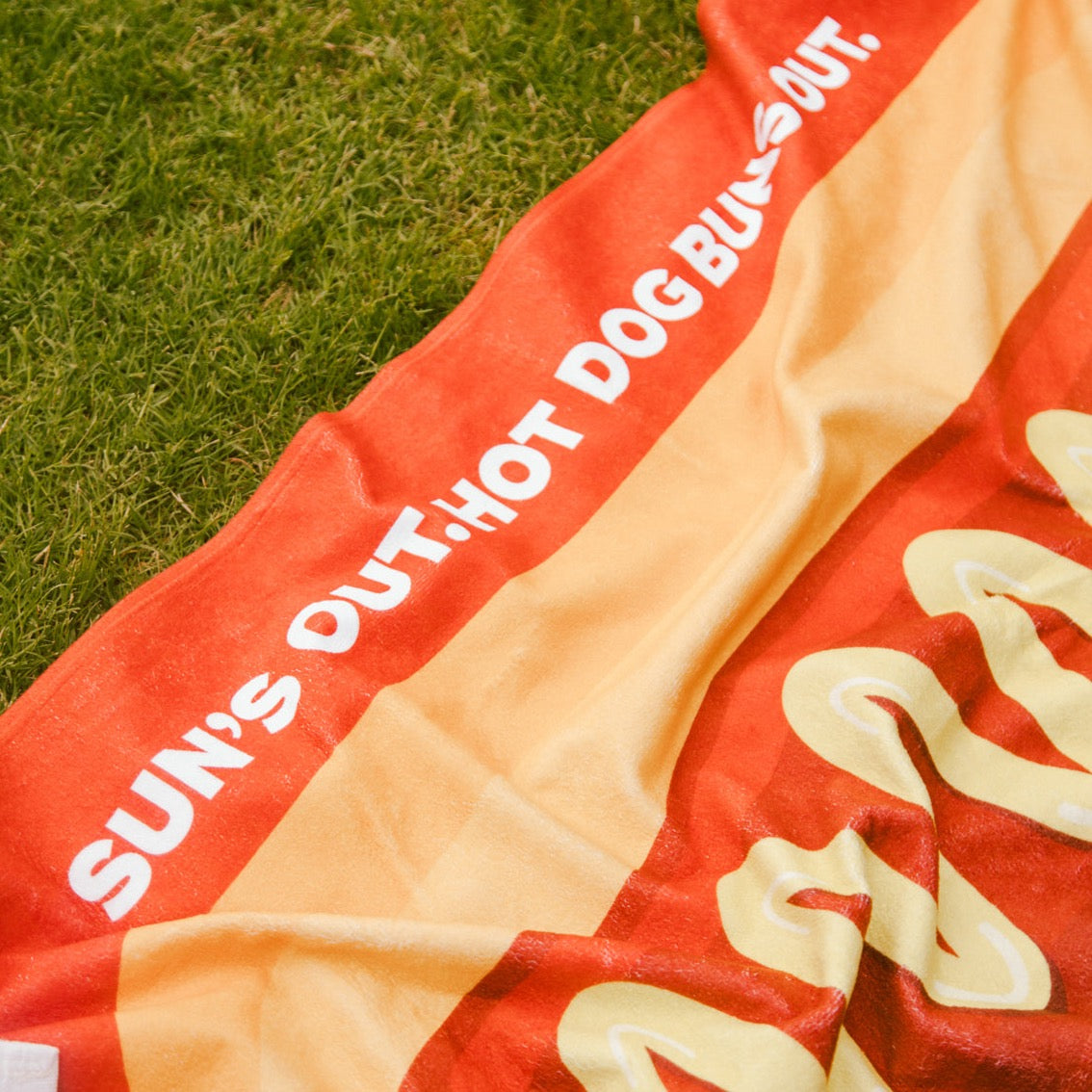 Hot Dog Beach Towel **Limited Edition**