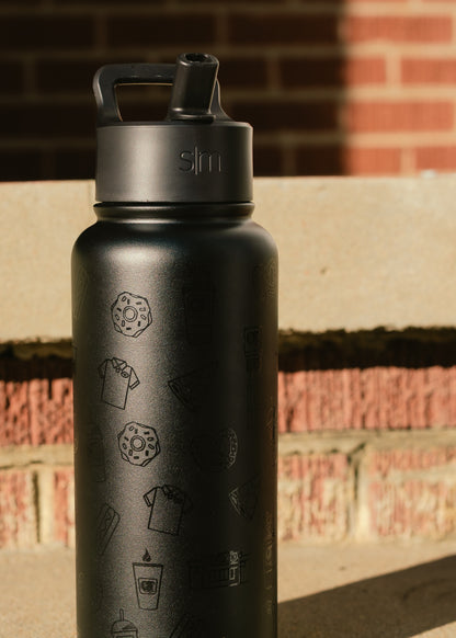 Simple Modern Black 32oz Summit Bottle