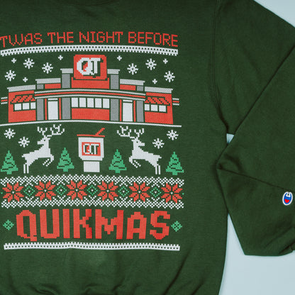 QT Champion Christmas Sweatshirt