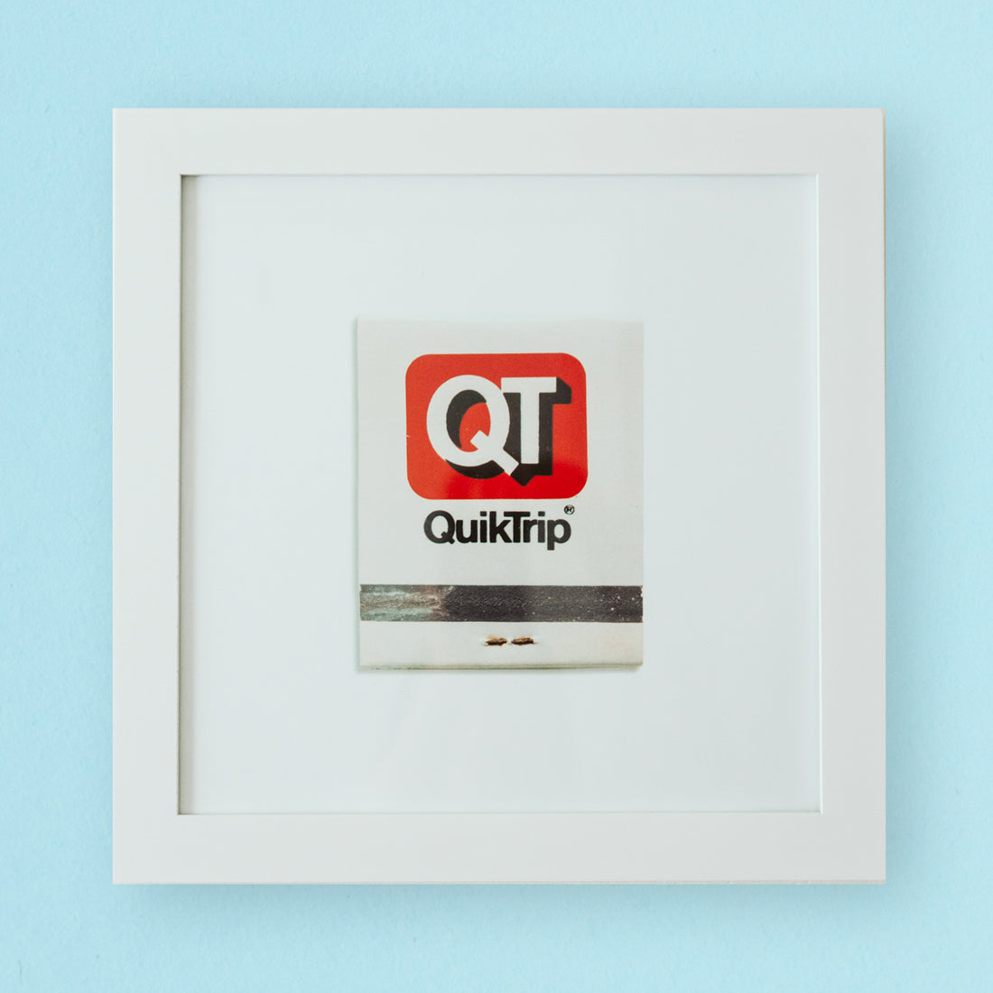 Vintage QT QuikTrip Matchbook Print