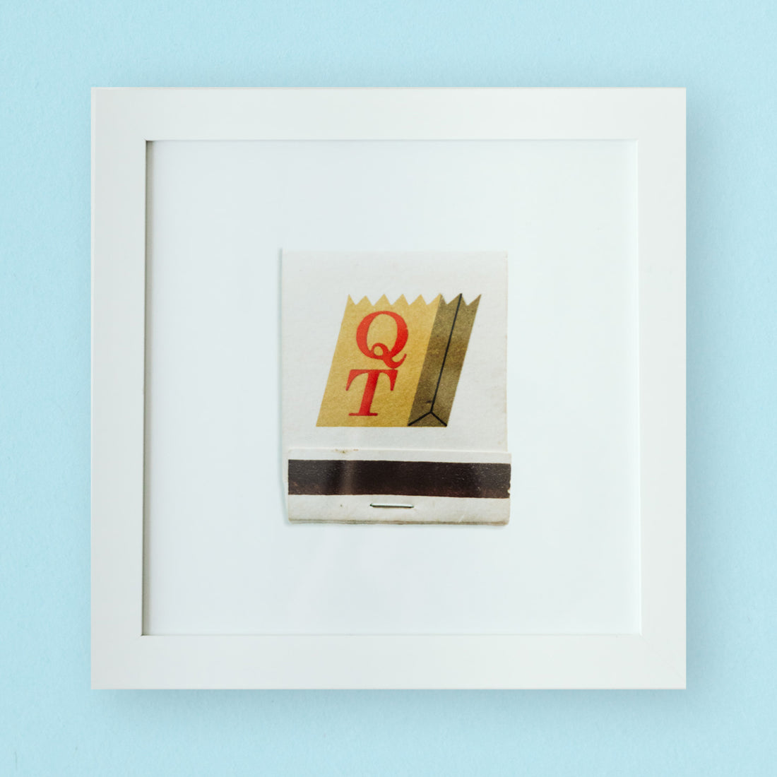 Vintage QT Bag Matchbook Print
