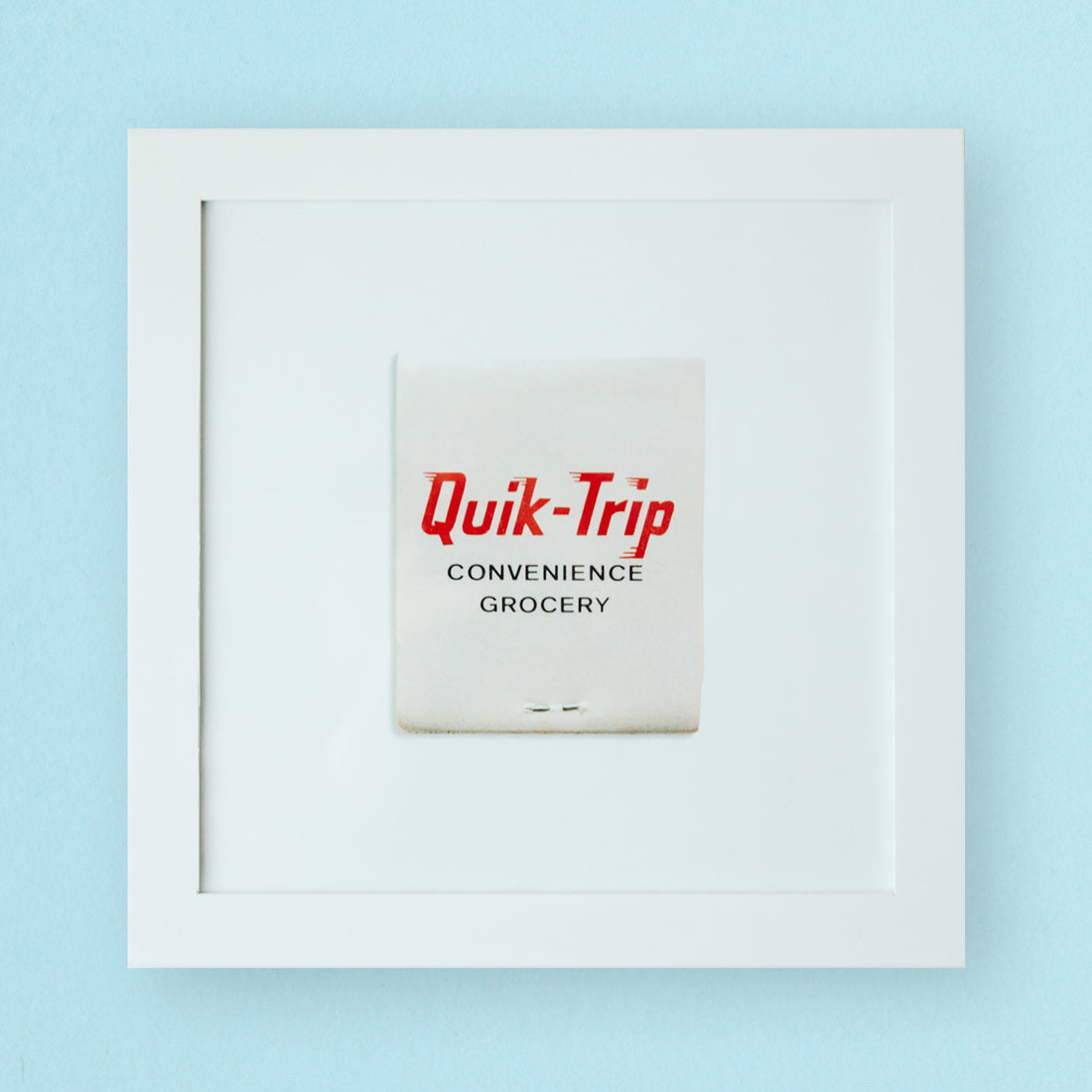 Vintage Quik-Trip Grocery Matchbook Print