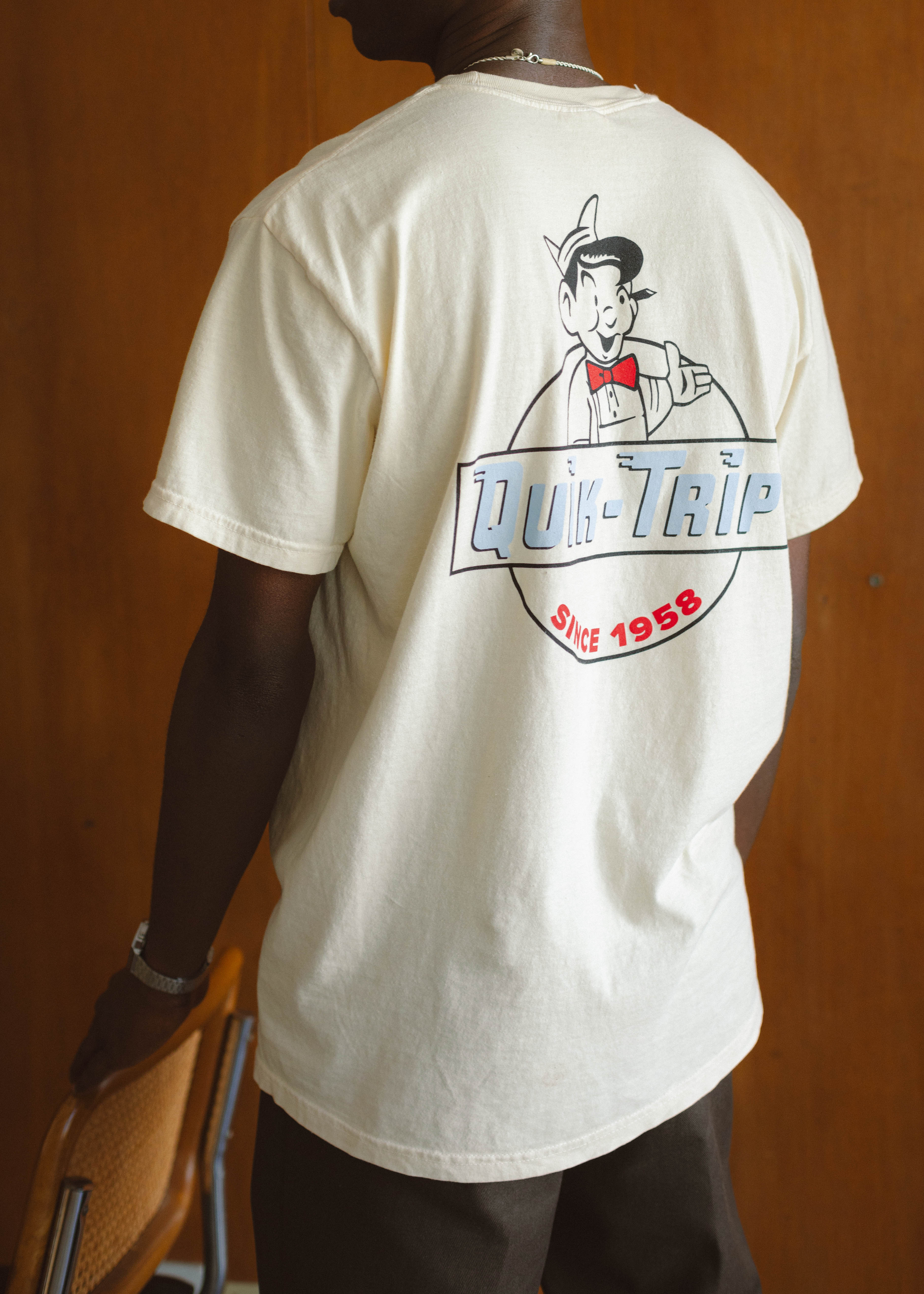 Mr Quikie Cream T-Shirt