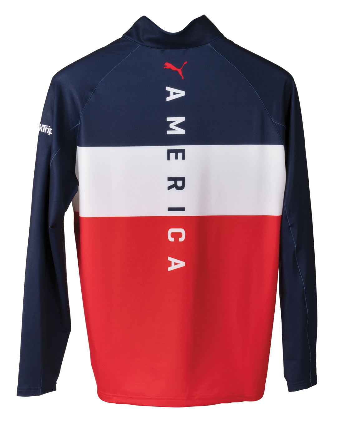 Red/White/Blue Puma Jetstream 1/4 Zip