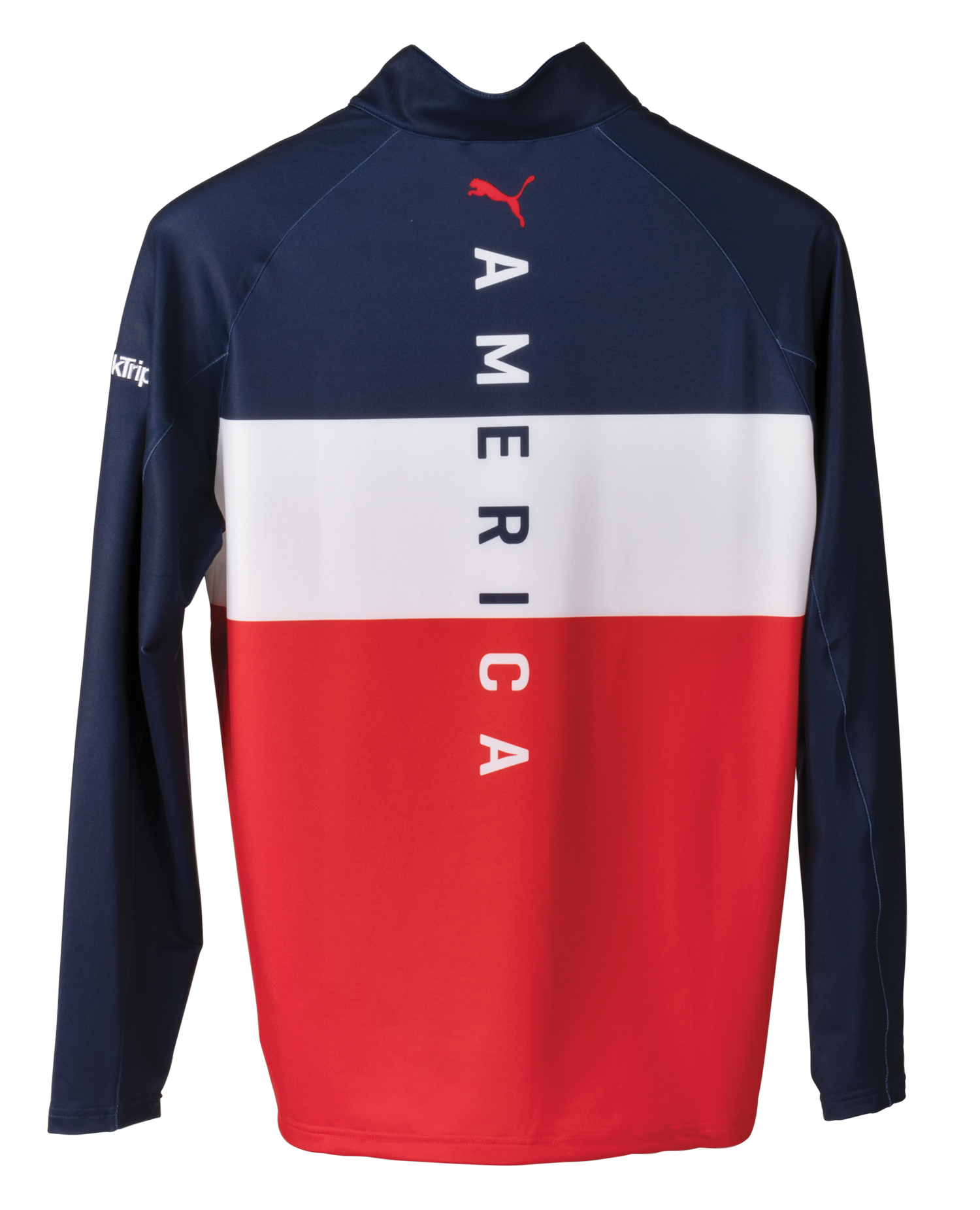 Red/White/Blue Puma Jetstream 1/4 Zip