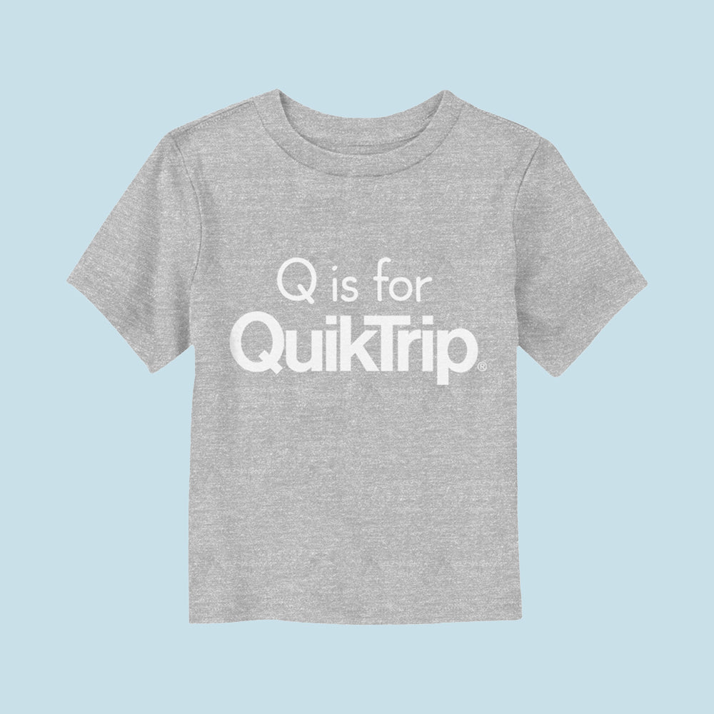 Toddler Q Is For QuikTrip Tri-Blend T-Shirt