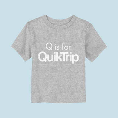 Toddler Q Is For QuikTrip Tri-Blend T-Shirt