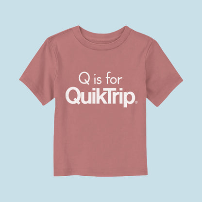 Toddler Q Is For QuikTrip Tri-Blend T-Shirt