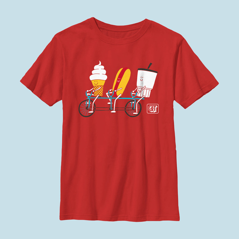 Youth Tandem Bicycle Youth Softstyle T-Shirt
