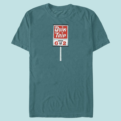 QT Sign Open 6 Til 2 Heavyweight T-Shirt