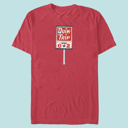 QT Sign Open 6 Til 2 Heavyweight T-Shirt