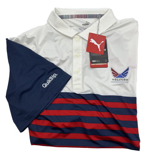 Red/White/Blue Puma Volition CK6 Polo