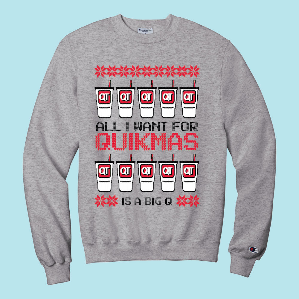 SHIPS BY 12/16 - QT Christmas Holiday Sweatshirt