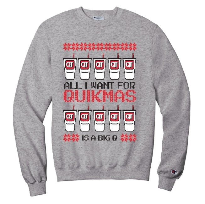 PREORDER QT Christmas Champion Sweatshirt 2025