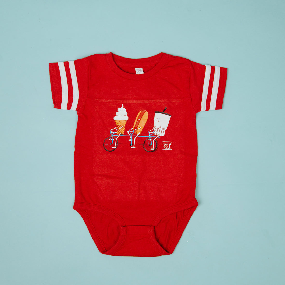 QT Red Baby Onesie